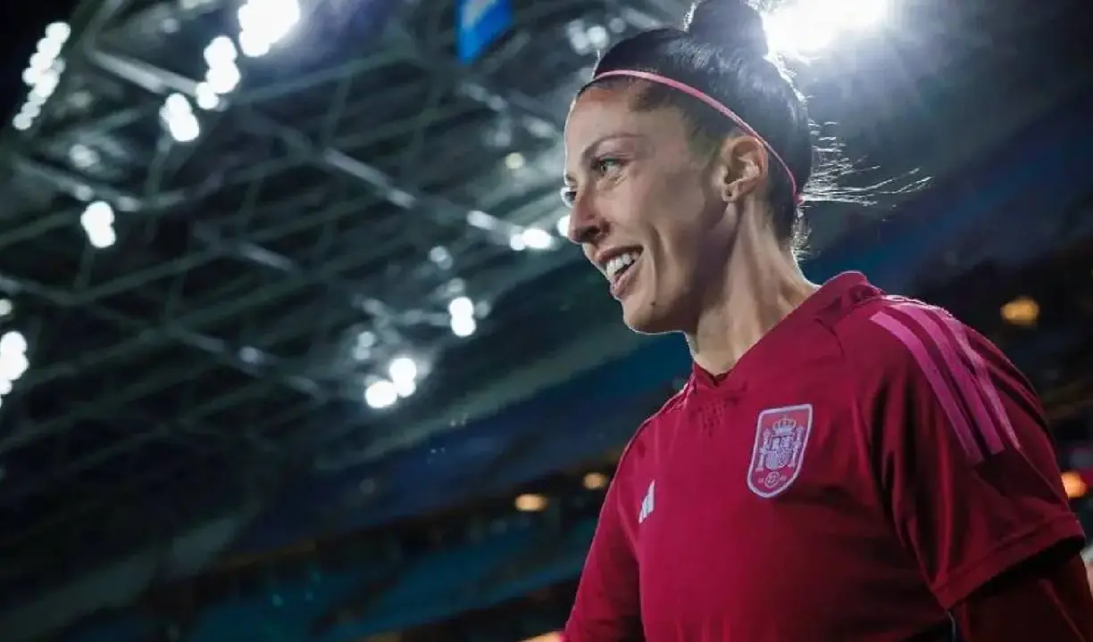 Jenni Hermoso, jugadora profesional de la selecci&oacute;n de Espa&ntilde;a. / @SEFutbolFem