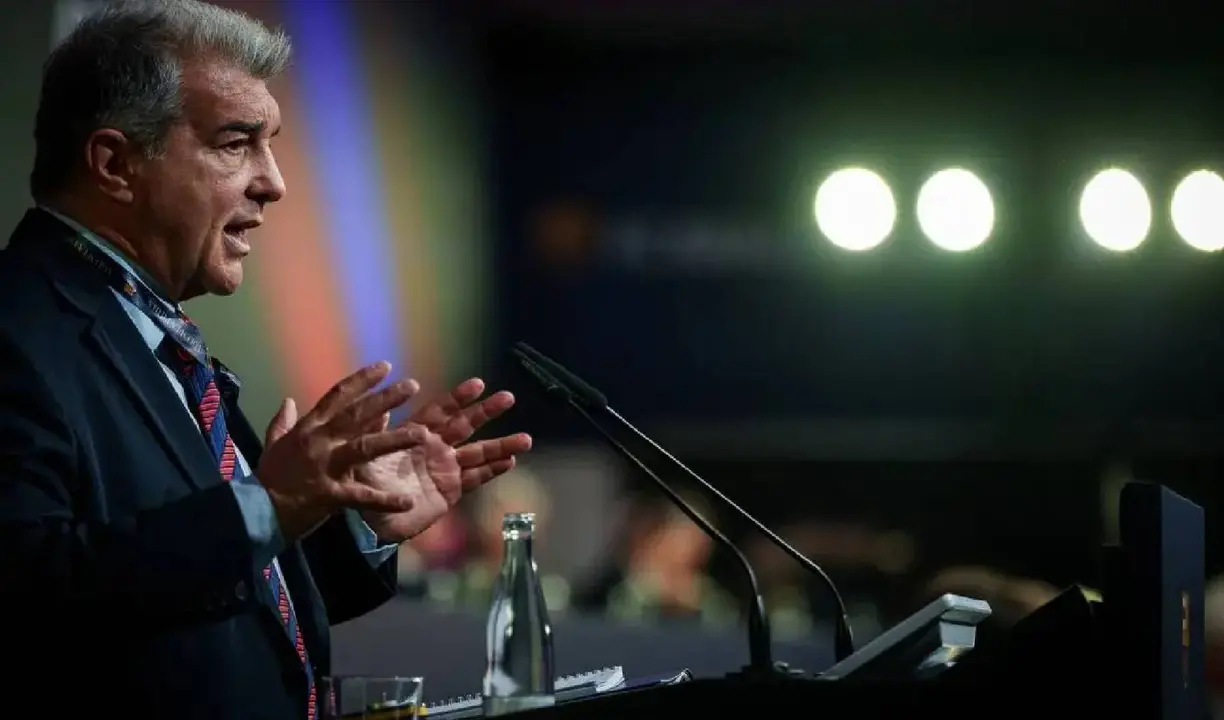 Joan Laporta, presidente del FC Barcelona. / @fcbarcelona_es