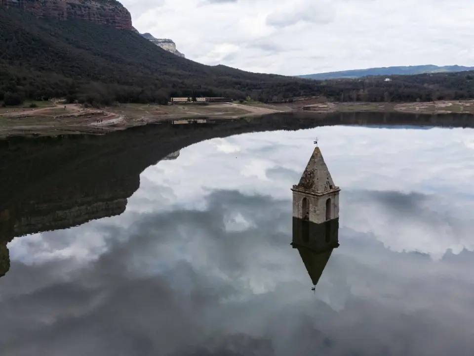 El pantano de Sau supera el 63% de su tope. / RR SS.