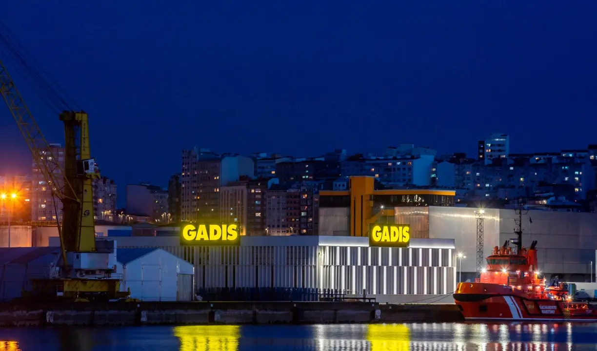 La nueva plataforma de Gadis en el Puerto de A Coru&ntilde;a. / Gadis.