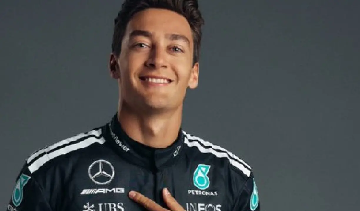 George Russell, piloto de F1. /  @MercedesAMGF1BR