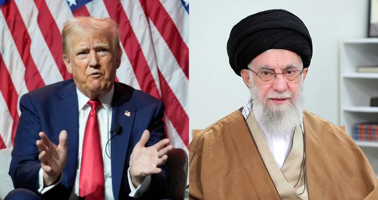 Donald trump y Al&iacute; Jamenei. / Mundiario