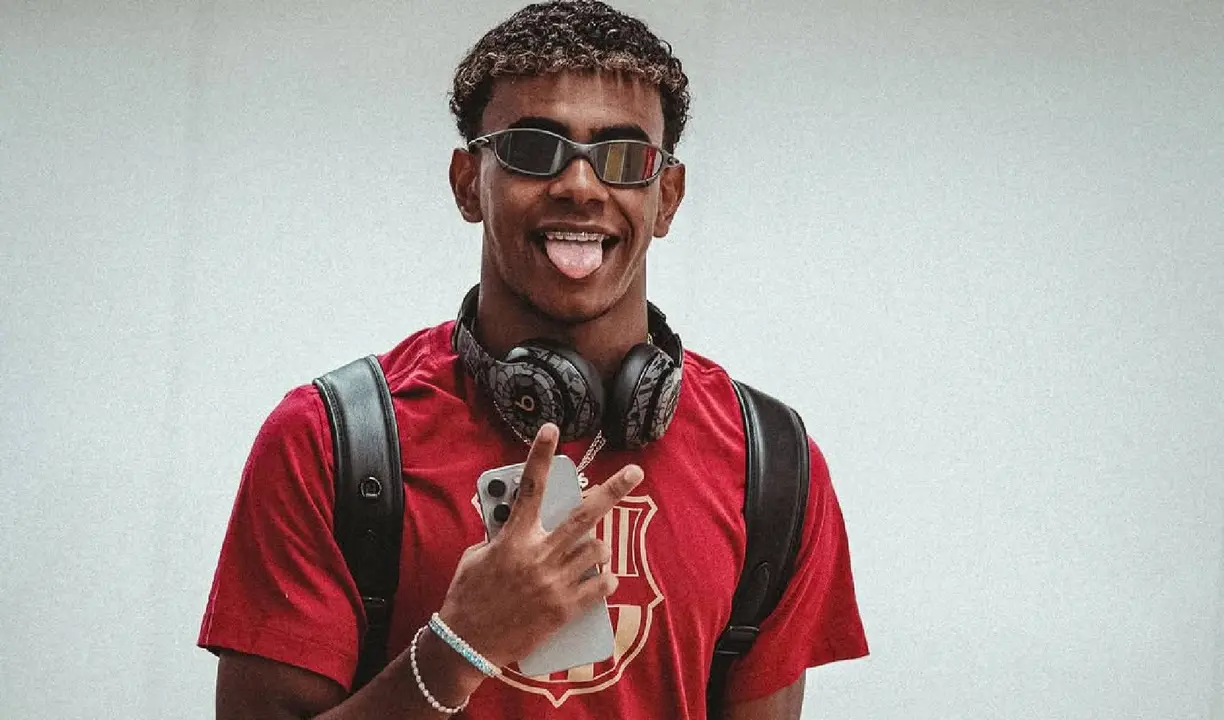Lamine Yamal, jugador del Bar&ccedil;a. /  Instagram: lamineyamal