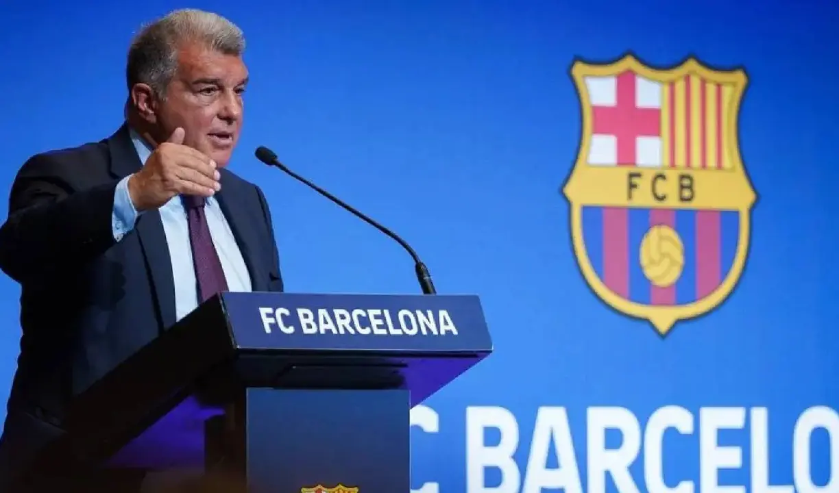 Joan Laporta, presidente del FC Barcelona. / @FCBarcelona