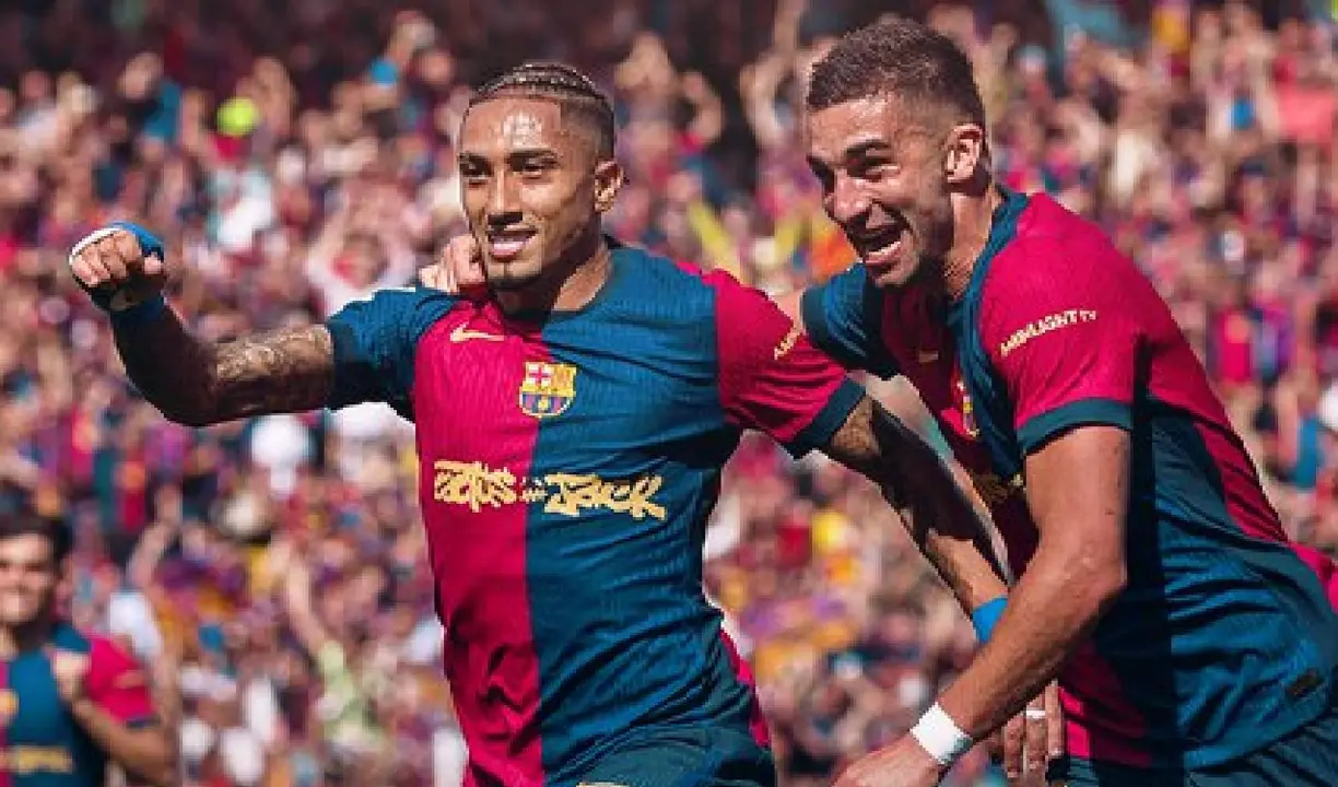 Raphinha y Ferran Torres. /  @fcbarcelona