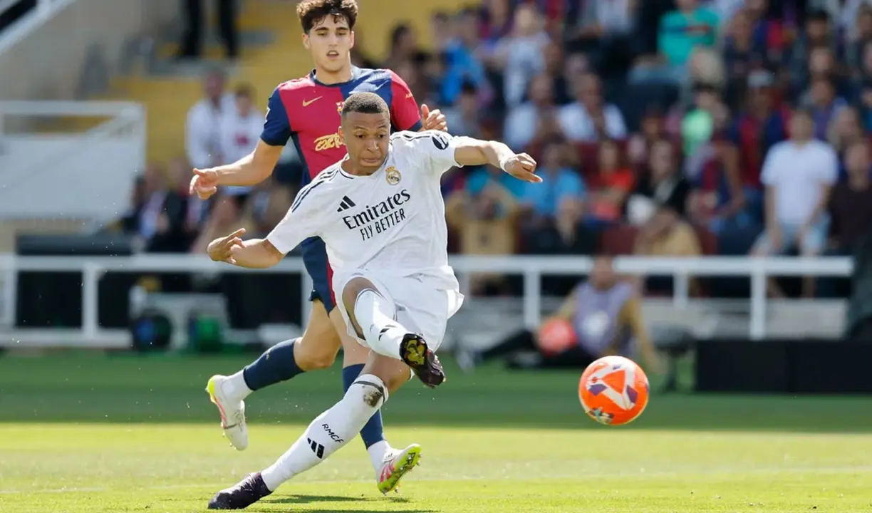 Kylian Mbapp&eacute;, jugador del Real Madrid. /  www.realmadrid.com