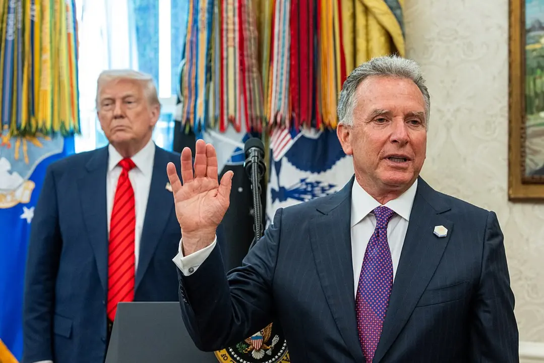 Donald Trump, presidente de EE UU y Steve Witkoff, enviado especial para Oriente Pr&oacute;ximo. / Withe House