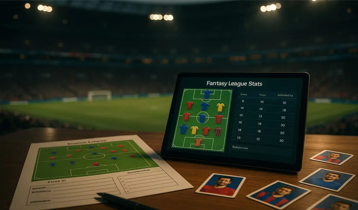 Una tablet muestra estad&iacute;sticas y alineaciones de LaLiga Fantasy. / Mundiario.