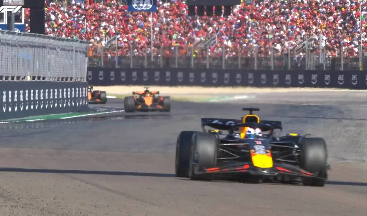 Max Verstappen, ganador del GP de Emilia Roma&ntilde;a. /   @f1