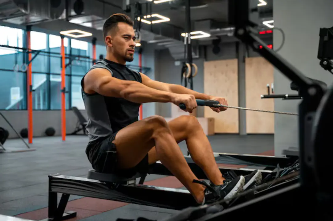 Un hombre en el gimnasio. / Freepik.
