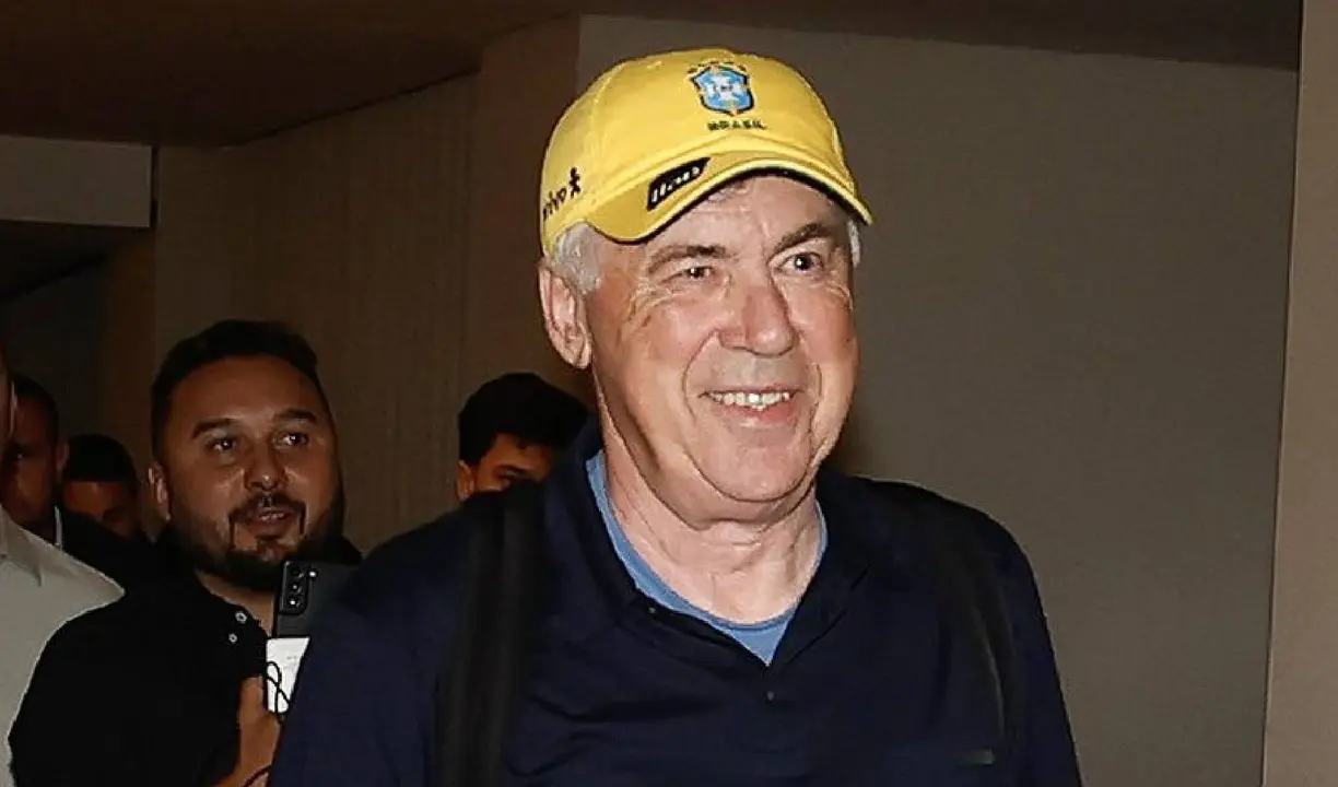 Carlo Ancelotti, nuevo seleccionador de Brasil. /  @CBF_Futebol