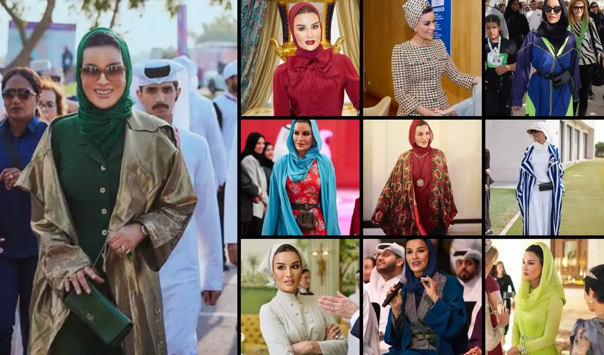Moza bint Nasser, jequesa qatar&iacute;. / @mozabintnasser.