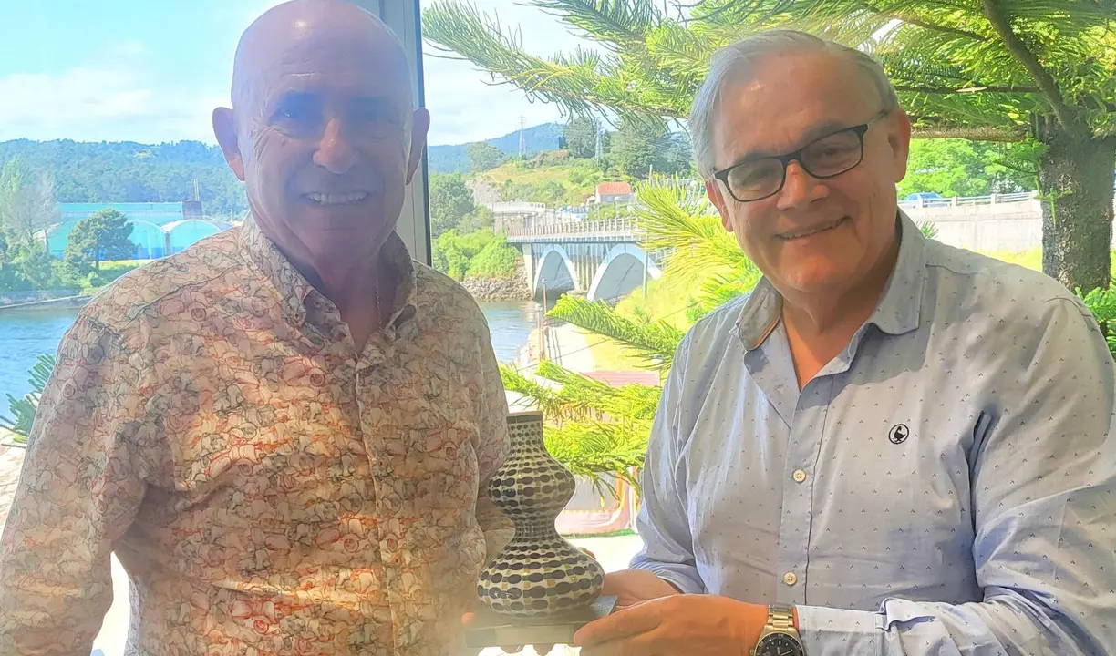 Alberto Barciela recibi&oacute; el Premio Provincial de Turismo y Hosteler&iacute;a de Pontevedra. / RR SS.