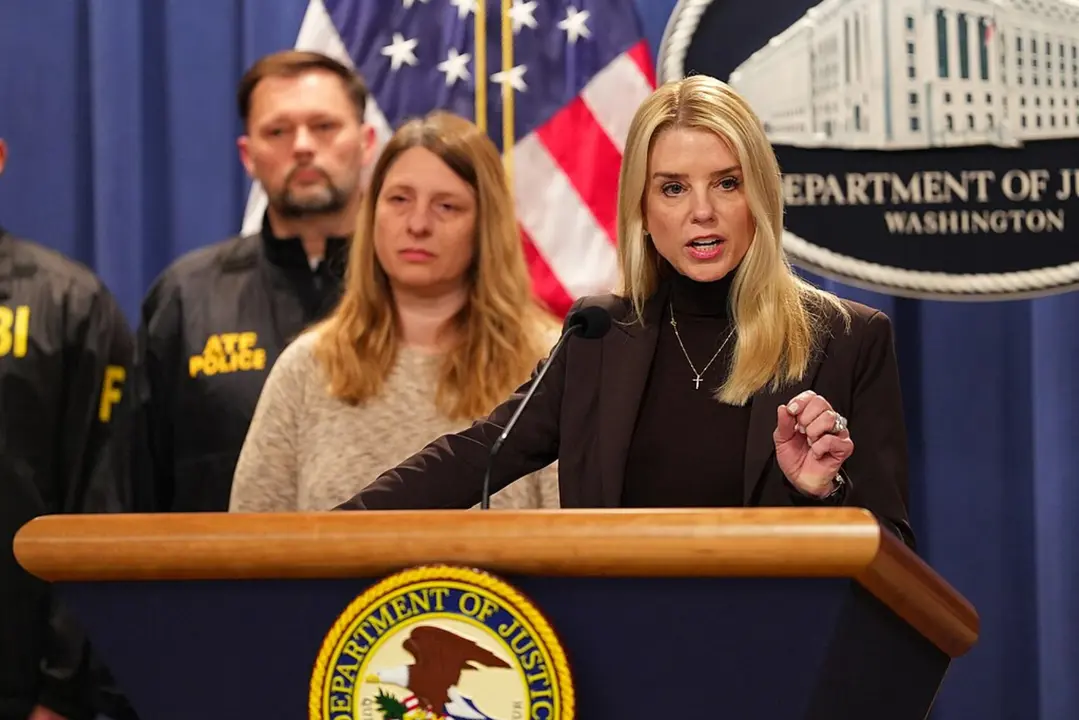 Pam Bondi, fiscal general de EE UU. / Departamento de Justicia de EE UU
