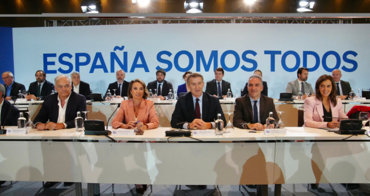Alberto N&uacute;&ntilde;ez Feij&oacute;o en la Junta Directiva Nacional del PP. / Partido Popular