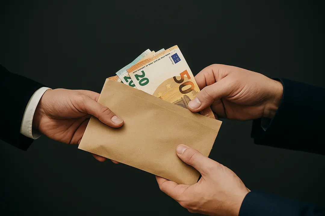 Una imagen evocadora de la corrupción. / Mundiario
