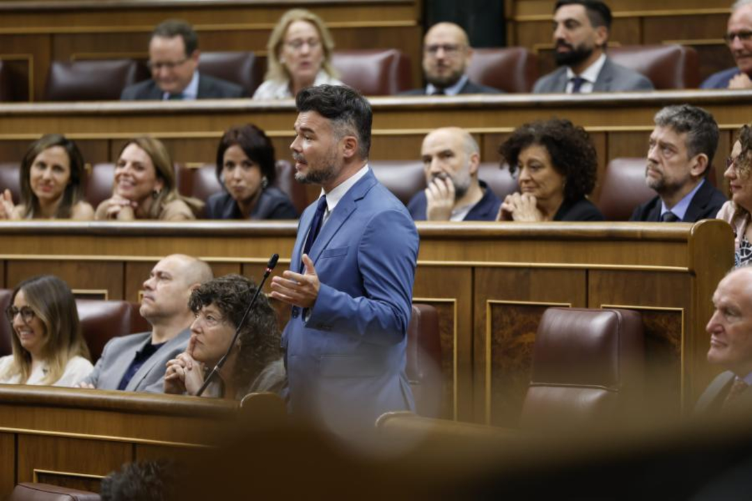 Gabriel Rufi&aacute;n, portavoz de ERC. / Congreso de los Diputados