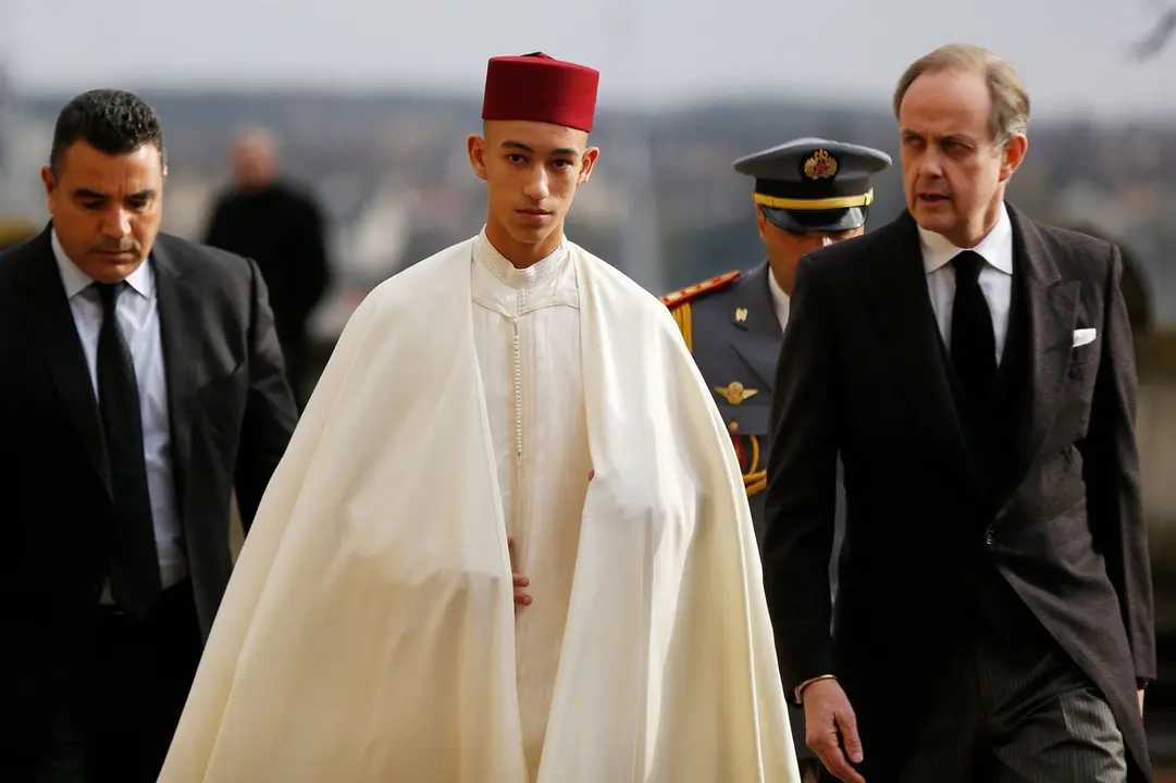 Moulay Hassan pr&iacute;ncipe heredero de Marruecos. / RR SS.