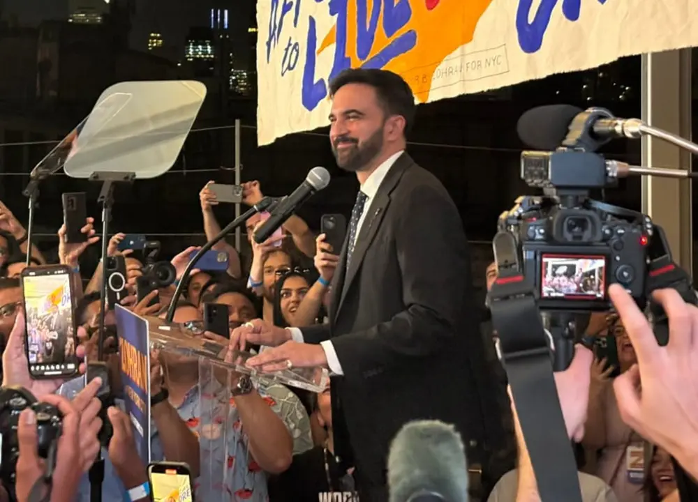 Zohran Mamdani, alcalde dem&oacute;crata de Nueva York. /@ZohranKMamdani