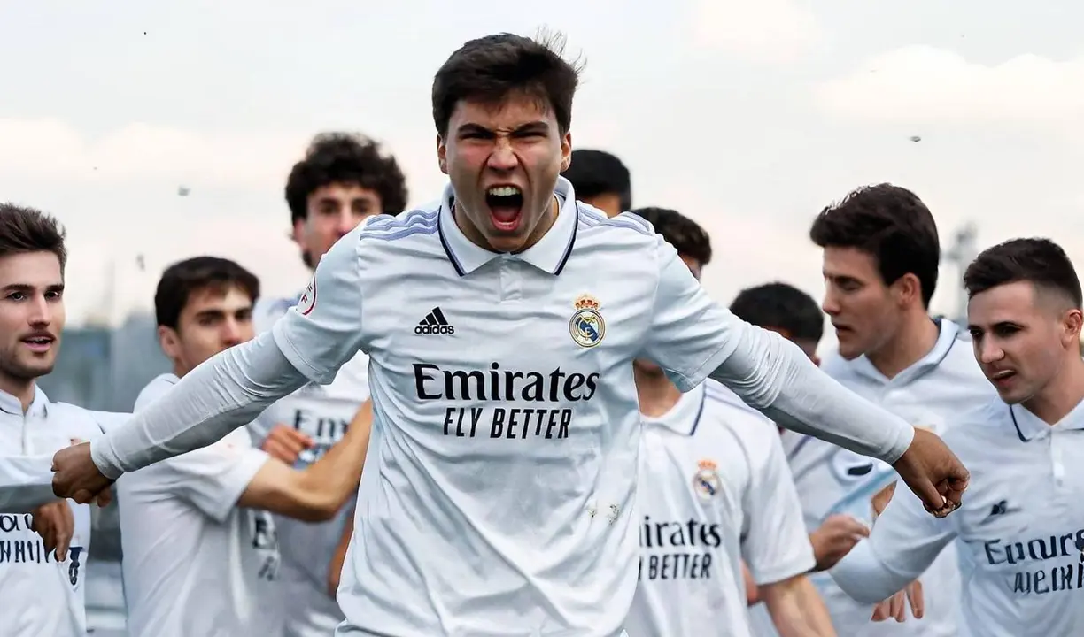 Gonzalo Garc&iacute;a, jugador del Real Madrid. / Instagram: gonzalogarcia7_