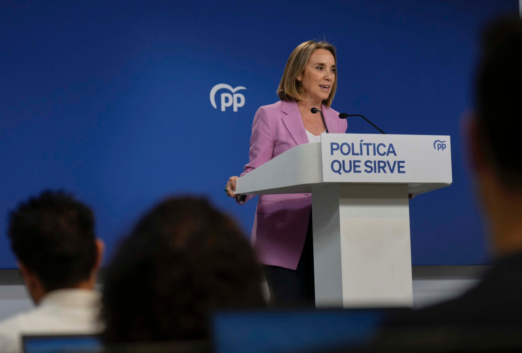 Cuca Gamarra, secretaria general del PP. / Partido Popular