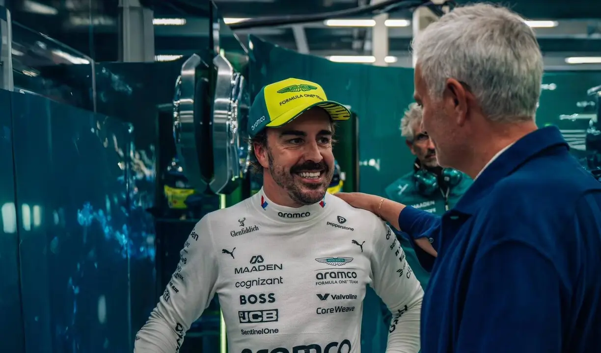 Fernando Alonso, piloto de F1. /   @AstonMartinF1