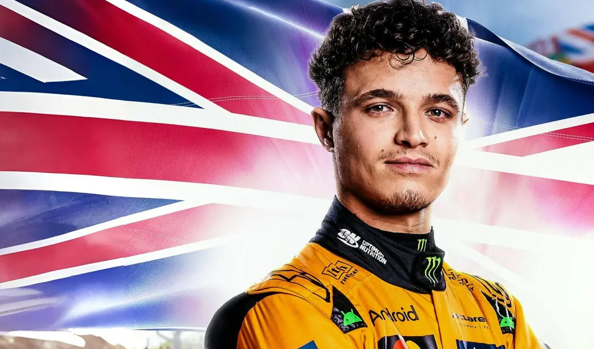 Lando Norris, piloto de McLaren. /  @f1