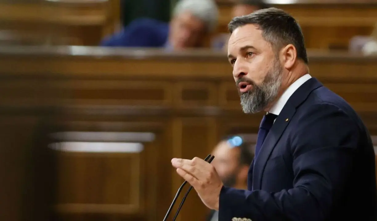 Santiago Abascal, l&iacute;der de Vox. / RR SS.
