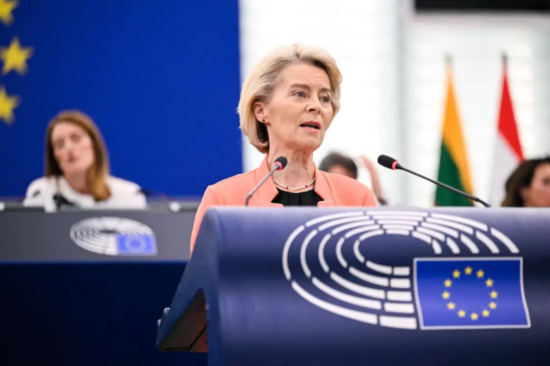 Ursula von der Leyen, presidenta de la Comisi&oacute;n Europea. / Parlamento Europeo
