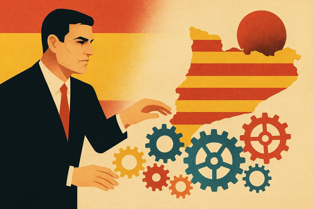 Pedro Sánchez y la financiación autonómica en España. / Mundiario