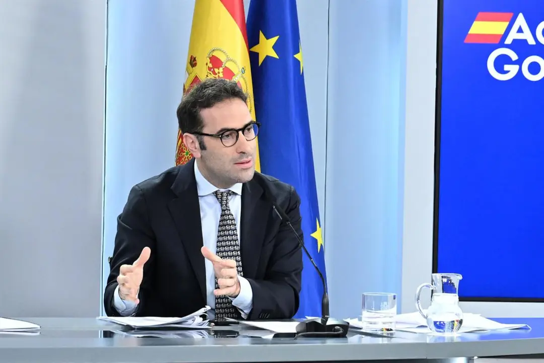 Carlos Cuerpo, ministro de Econom&iacute;a. / La Moncloa.