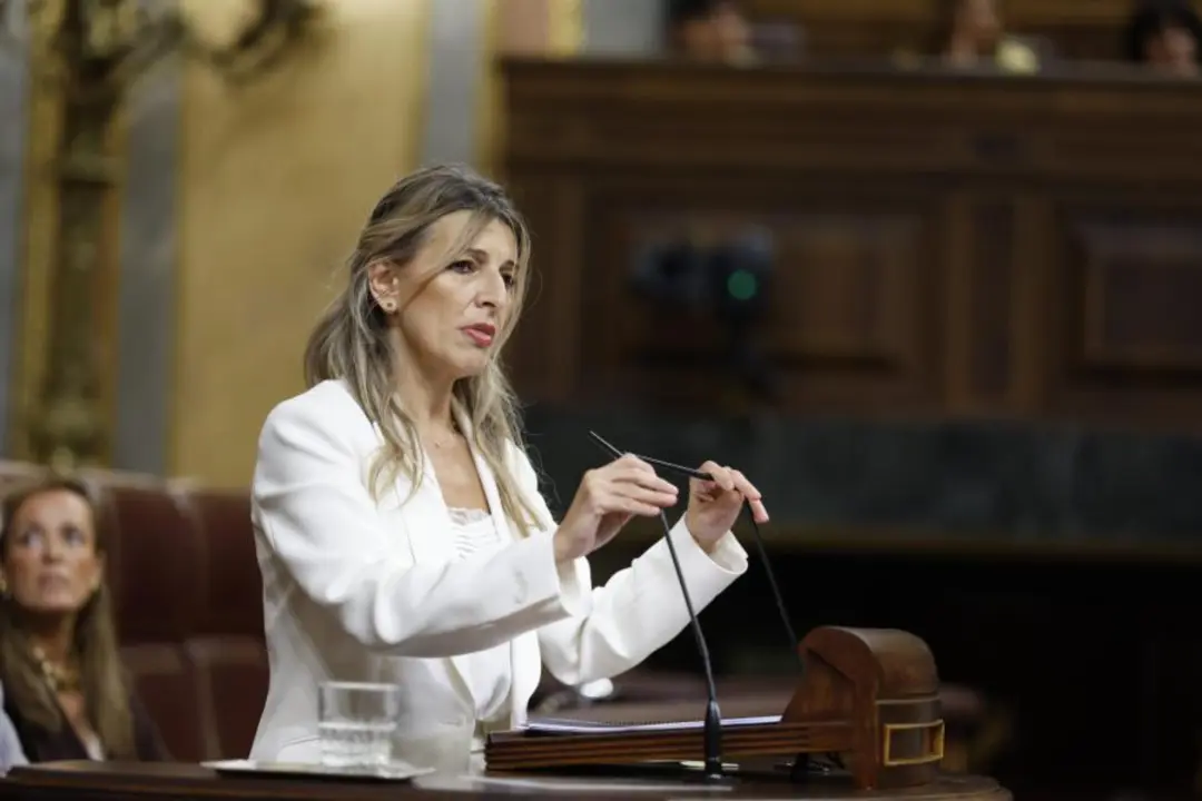 Yolanda D&iacute;az, vicepresidenta segunda, ministra de Trabajo y l&iacute;der de Sumar. / Congreso