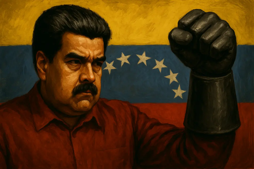 Ilustración de Nicolás Maduro. / Mundiario