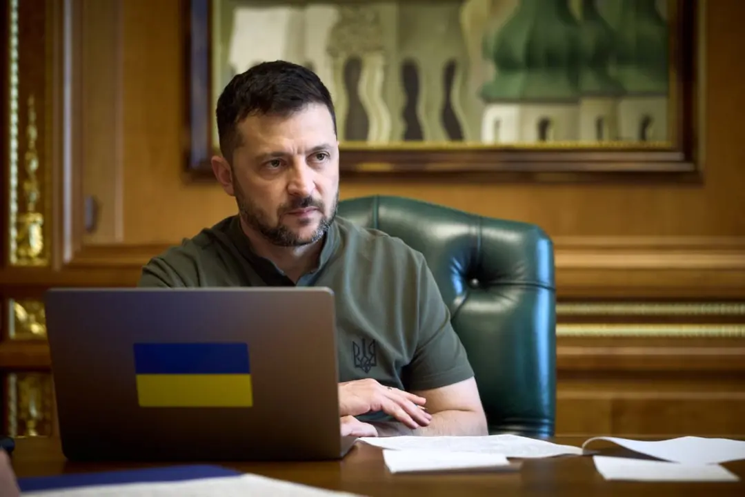 Volod&iacute;mir Zelenski, presidente de Ucrania. / @ZelenskyyUa