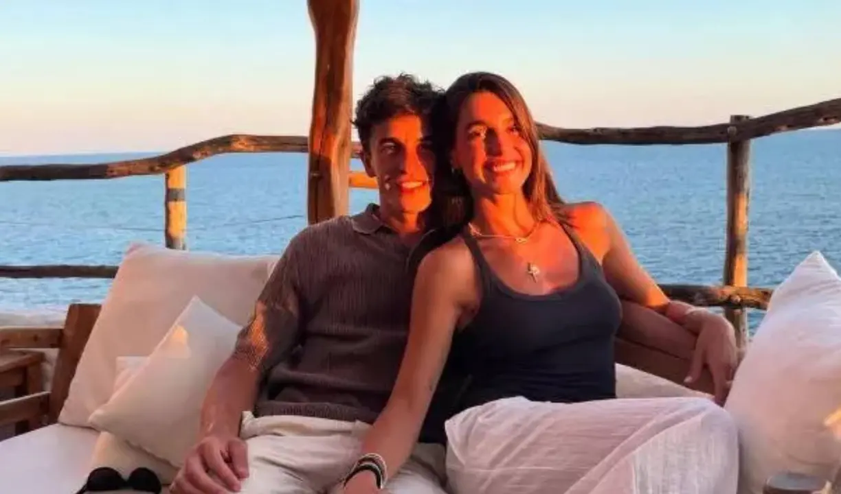 Marc M&aacute;rquez y Gemma Pinto. /  Instagram:  marcmarquez93
