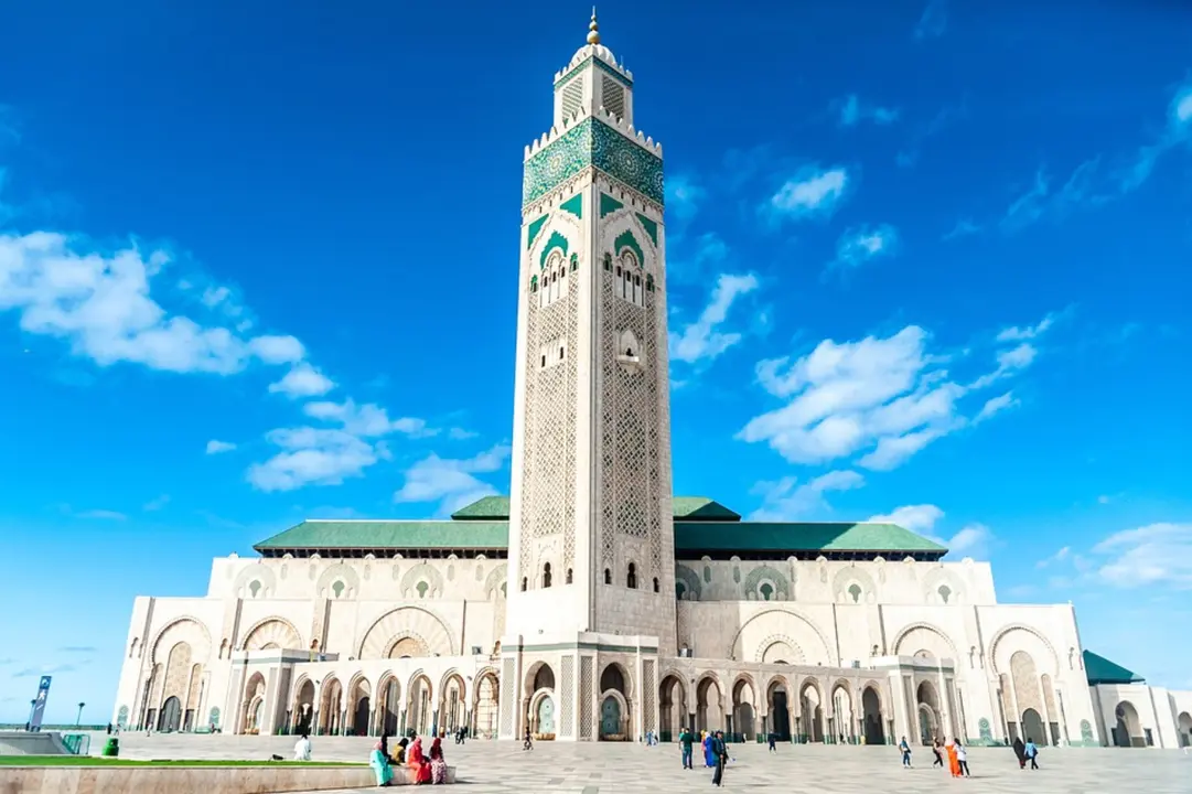 Mezquita Hassan II, Casablanca, Marruecos. / Pixabay