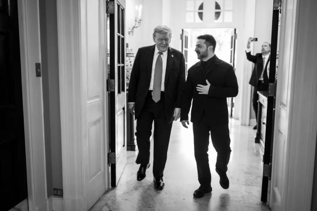 Donald Trump, presidente de EE UU y Volod&iacute;mir Zeleneski, presidente de Ucrania. / Casa Blanca