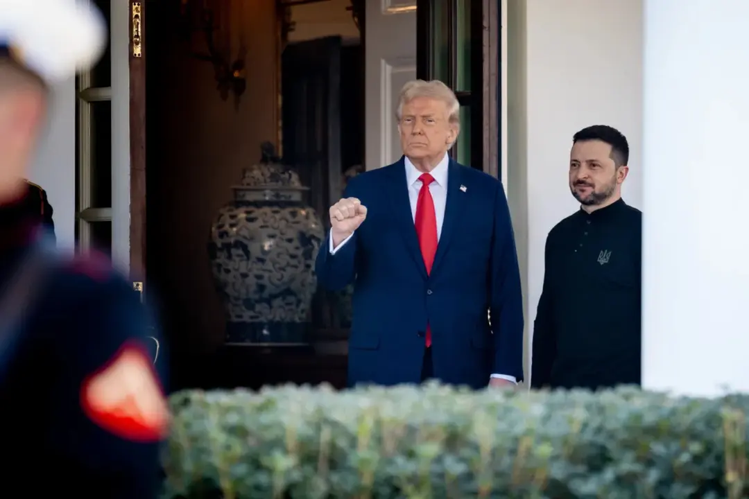 Donald Trump, presidente de EE UU y Volod&iacute;mir Zelenski, presidente de Ucrania. / La Moncloa