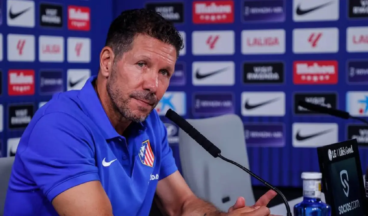 Diego Simeone, entrenador del Atl&eacute;tico de Madrid. / @atleti