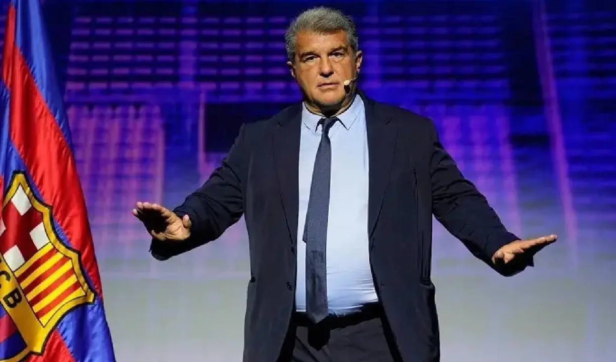 Joan Laporta, presidente del FC Barcelona. / @FCBarcelona