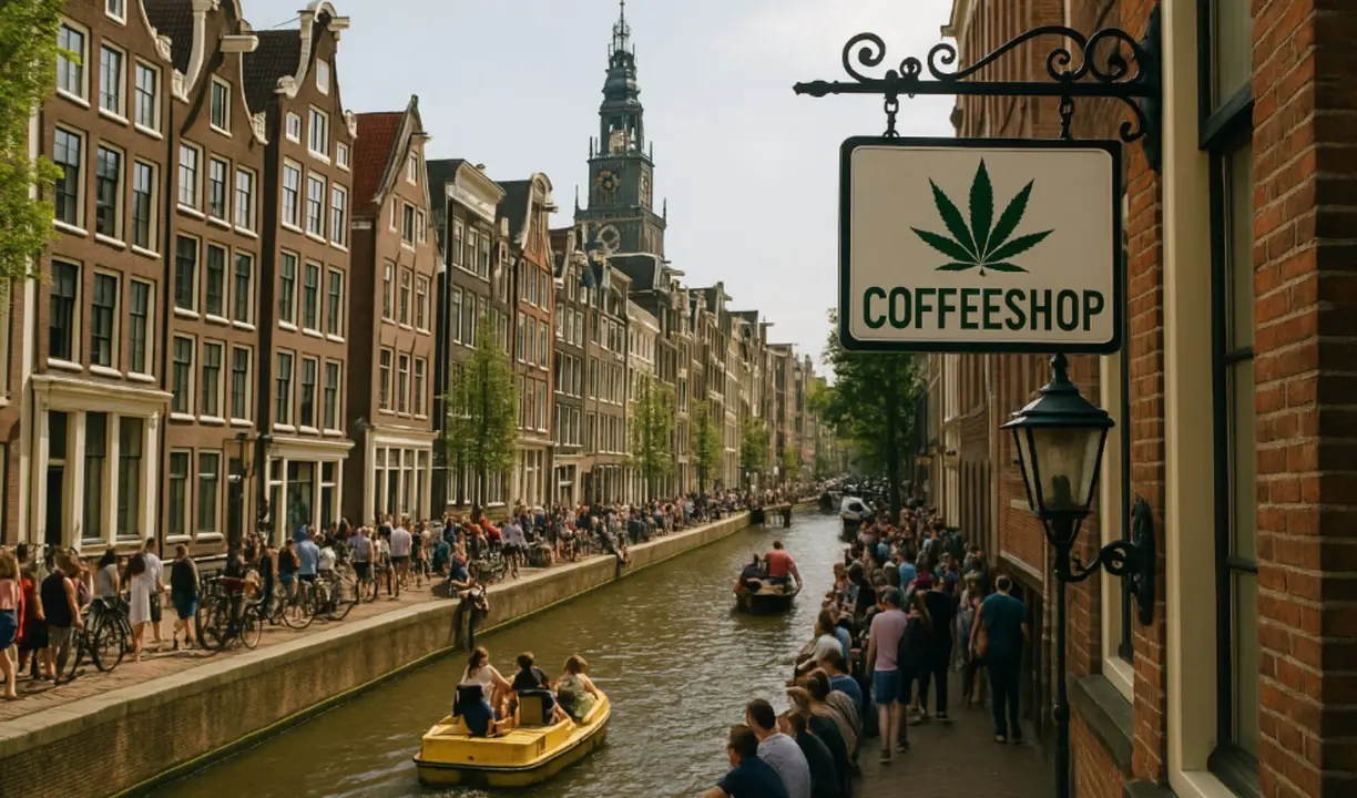 Un coffeeshop en Holanda. / Cedida.