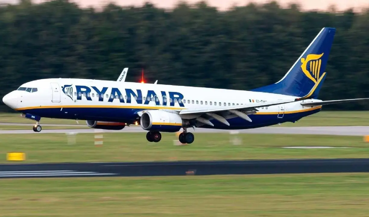Avi&oacute;n de Ryanair Espa&ntilde;a. / @Ryanair_ES en X