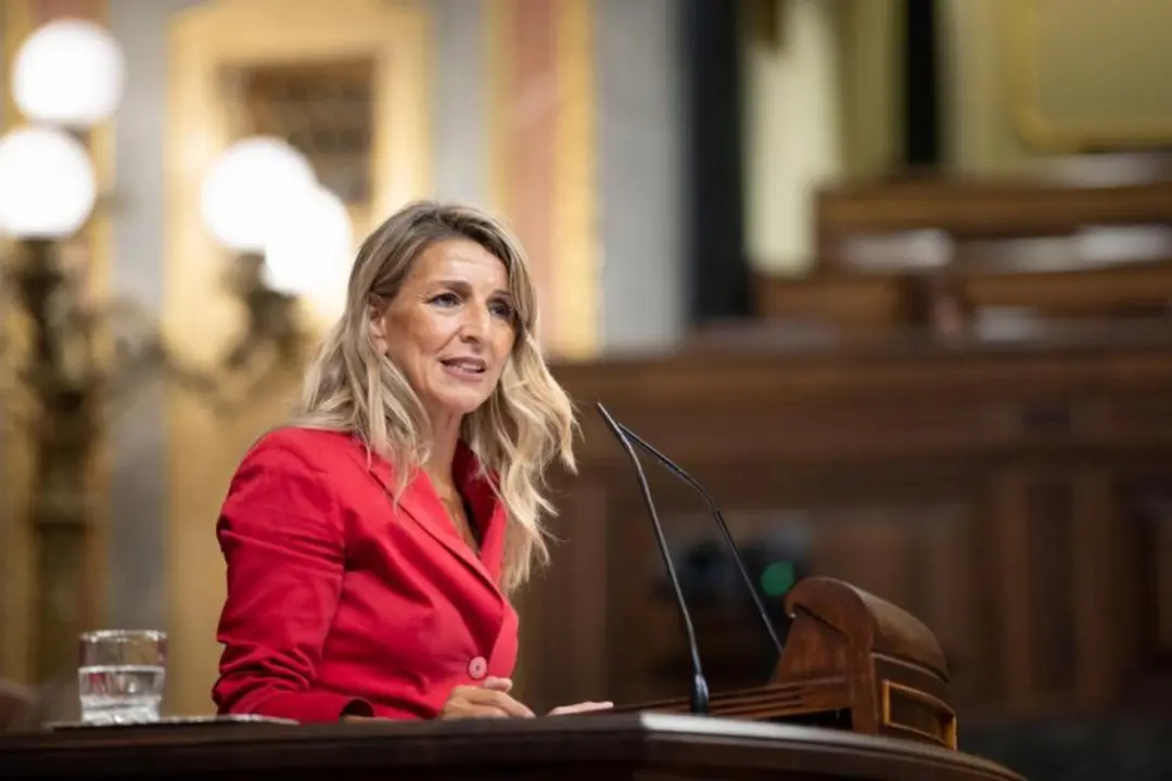 Yolanda D&iacute;az, vicepresidenta segunda, ministra de Trabajo y l&iacute;der de Sumar. / Congreso