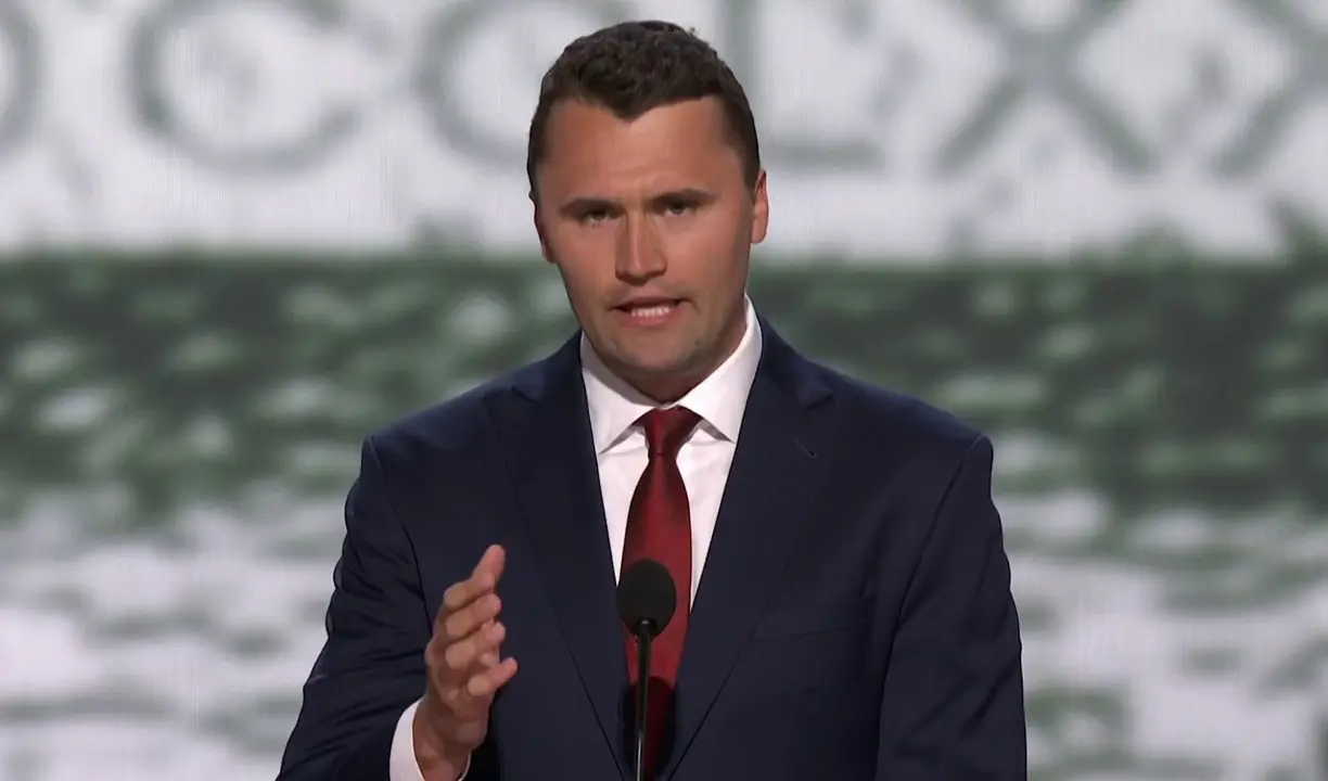 Charlie Kirk. / RR SS.
