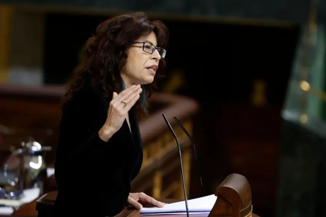 La ministra de Igualdad, Ana Redondo, en el Congreso de los Diputados. / La Moncloa.