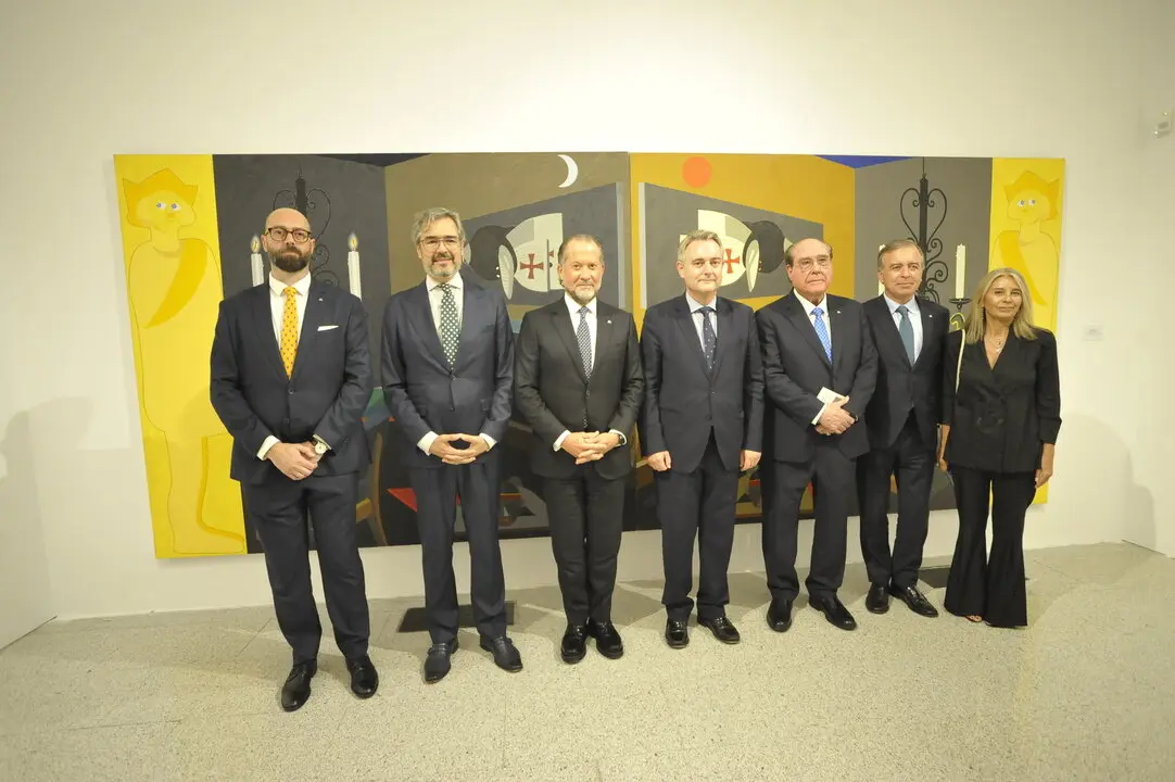 Inauguraci&oacute;n de Arte entre continentes en la Casa de Am&eacute;rica, en Madrid. / Mundiario