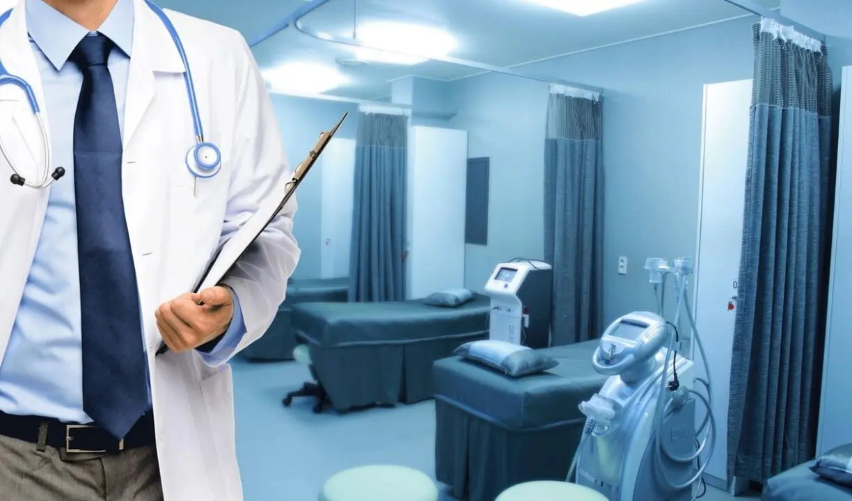 Un m&eacute;dico en un hospital. / Cedida.