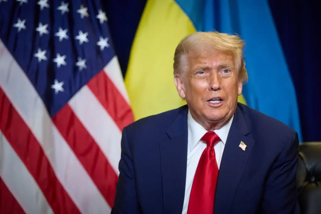 Donald Trump, presidente de EE UU. / Oficina del presidente de Ucrania