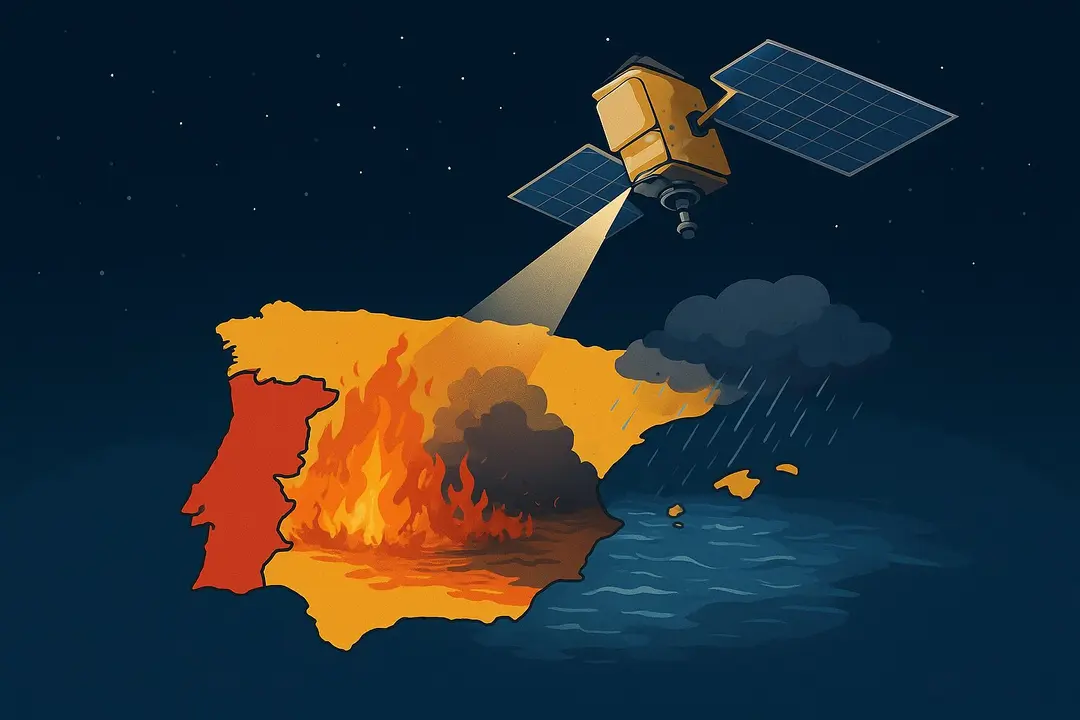 Espa&ntilde;a invertir&aacute; 325 millones en tres sat&eacute;lites para prevenir cat&aacute;strofes. / Mundiario.