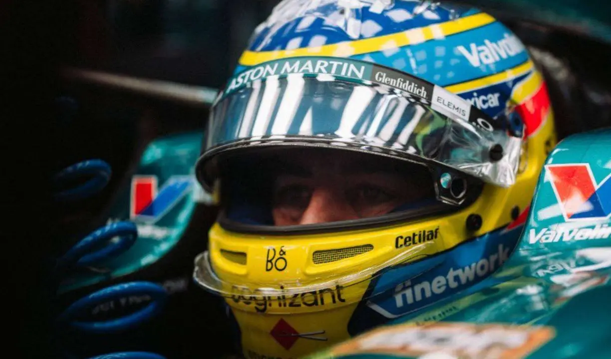 Fernando Alonso, piloto de Aston Martin. / @astonmartinf1